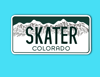 Picture of Colorado License Plate Sticker