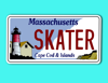 Picture of Massachusetts License Plate Sticker