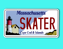 Picture of Massachusetts License Plate Sticker