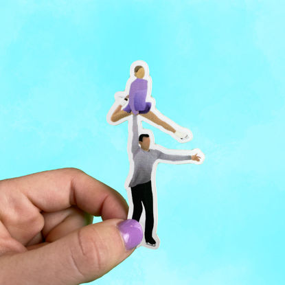Picture of Alexa and Chris Sticker