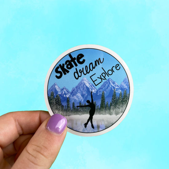 Picture of Skate Dream Explore Sticker
