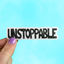 Picture of Unstoppable Sticker