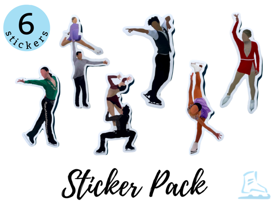 Picture of Figure Skater Sticker Pack